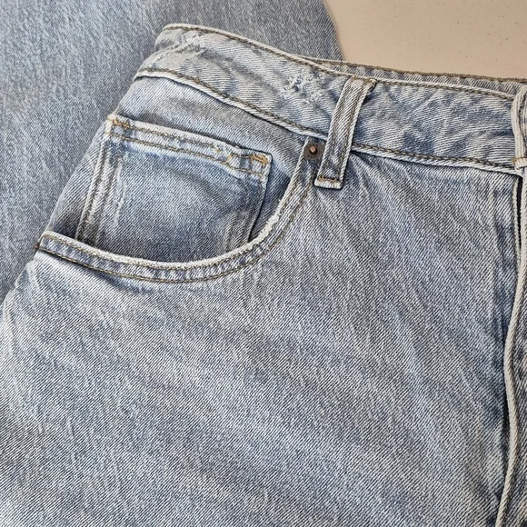 Oliver Logan Harlow High-Rise Barrel Jeans - Size 31 - Picture 8 of 16